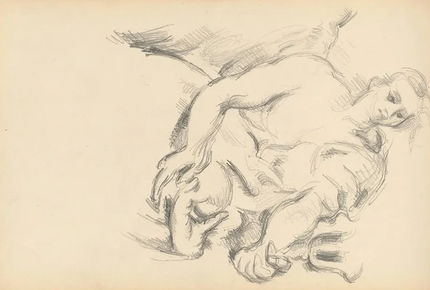 Study of an Angel in Rubens The Prophet Elijah