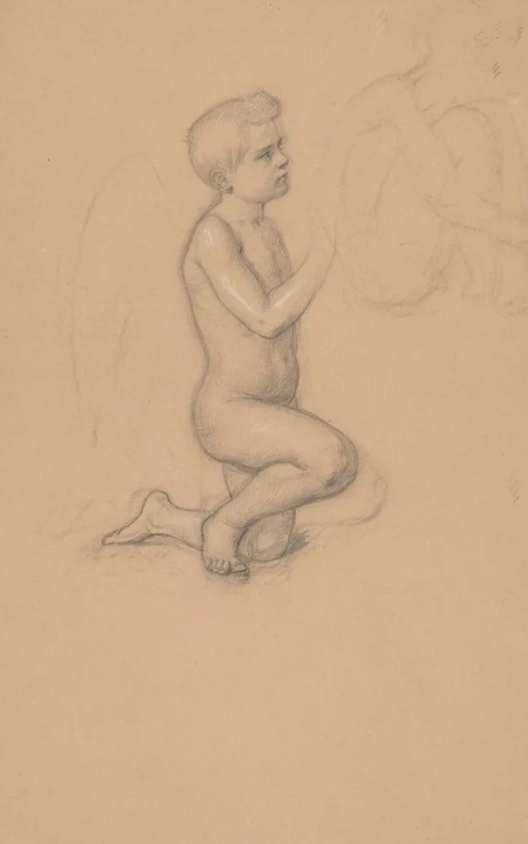 Study of Angel for the Painting the Immaculate Conception of the Blessed Virgin Mary