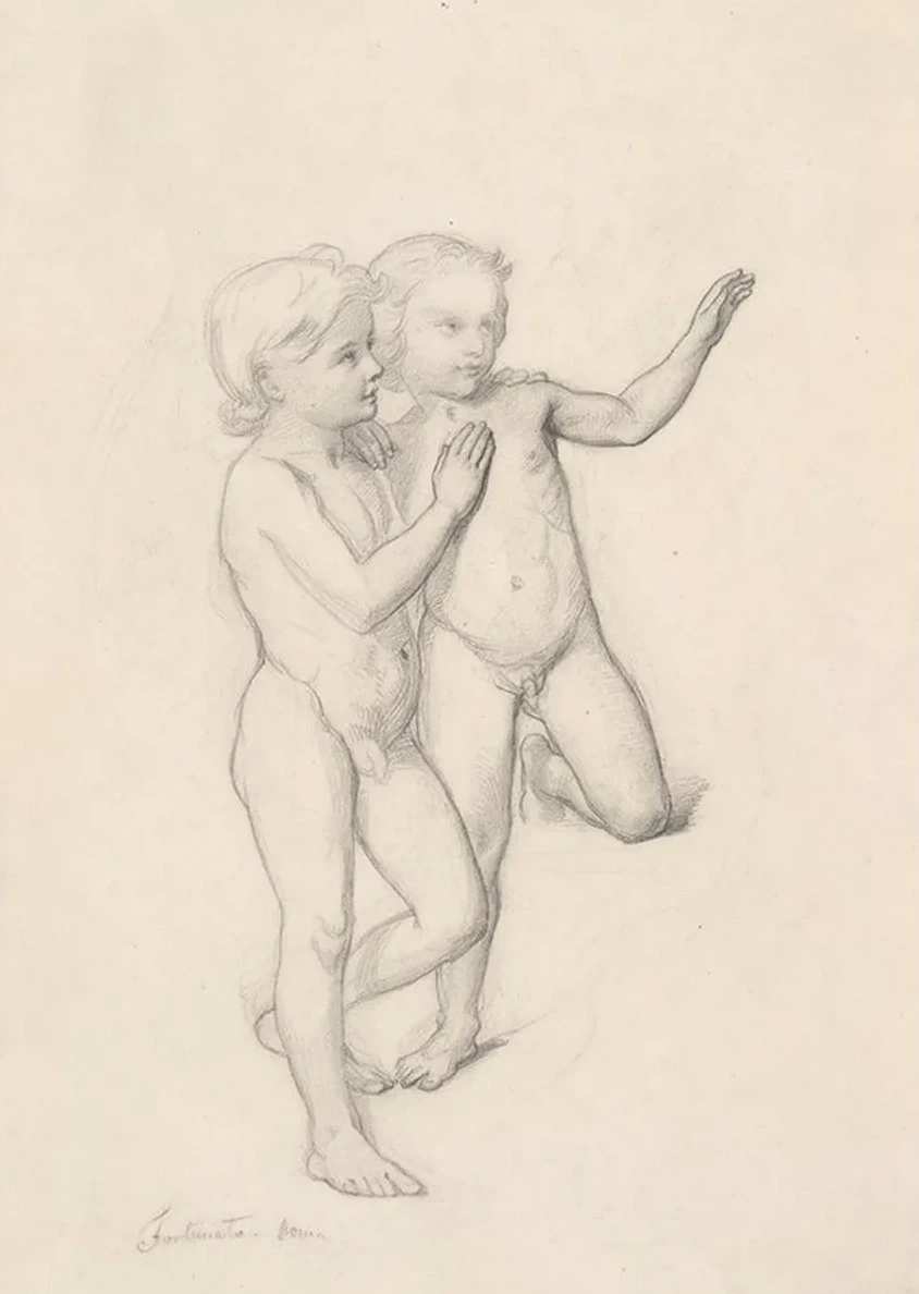 Study of Angels for the Painting the Immaculate Conception of the Blessed Virgin Mary