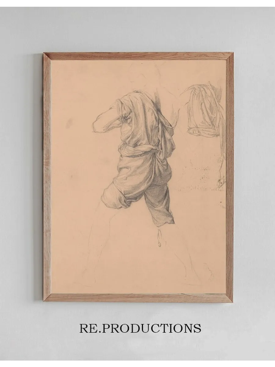 Study of Clothing of the Assailant to the Painting Martyrdom of St. Matthias