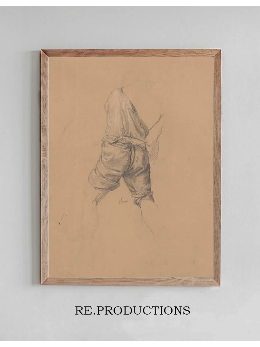 Study of Clothing of the Executioner to the Painting Martyrdom of St. Matthias