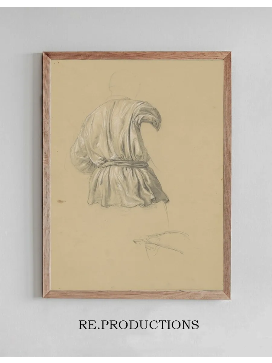 Study of Clothing of the Executioner with an Axe to the Painting Martyrdom of St. Josaphat Kuntsevych