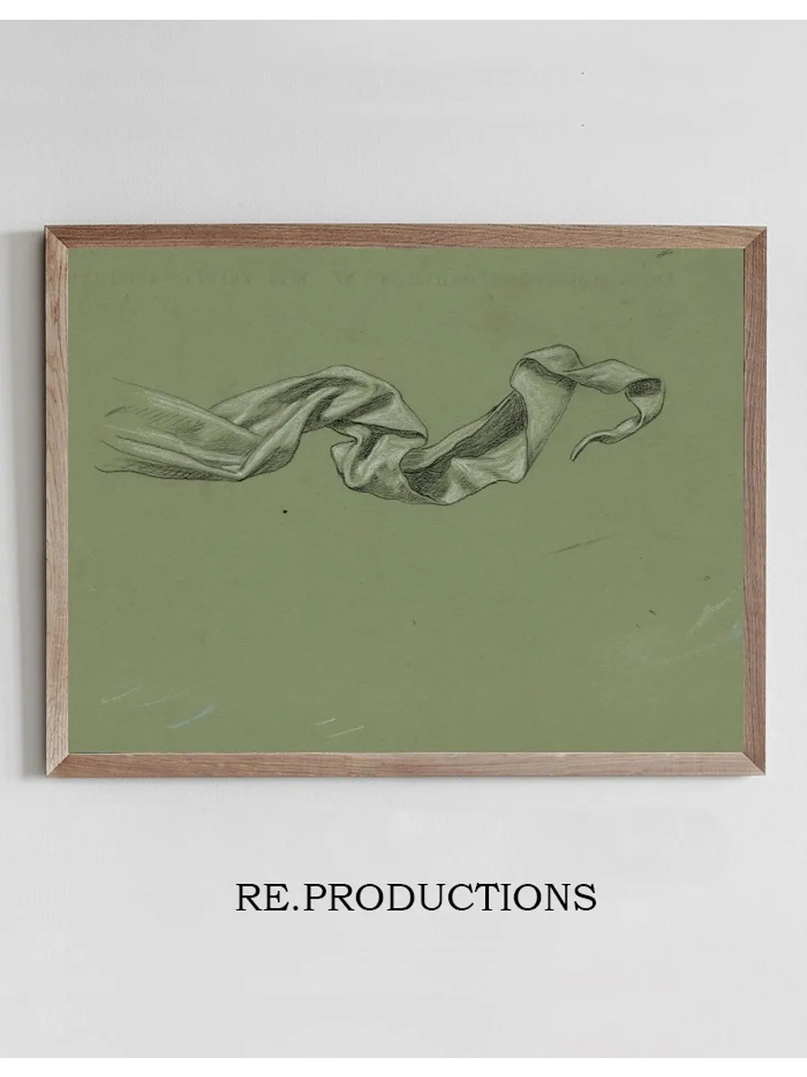 Study of Drapery, No. 1