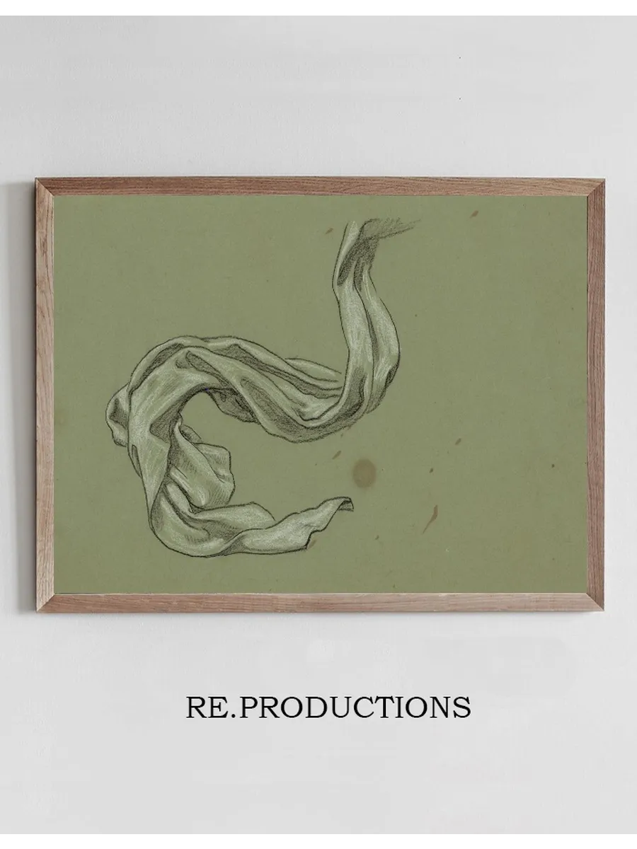 Study of Drapery, No. 2