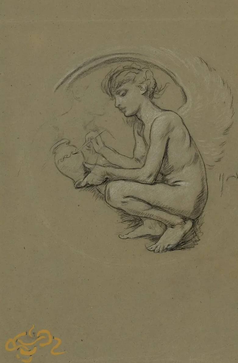 Study of Figure of Arts