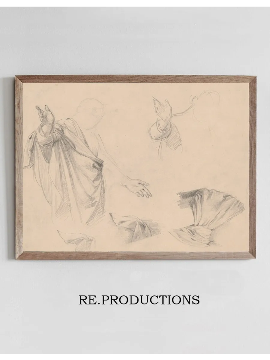 Study of Figures in Togas