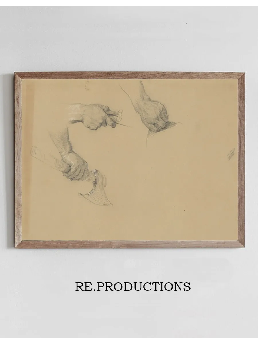 Study of Hands to the Painting Martyrdom of St. Josaphat Kuntsevych