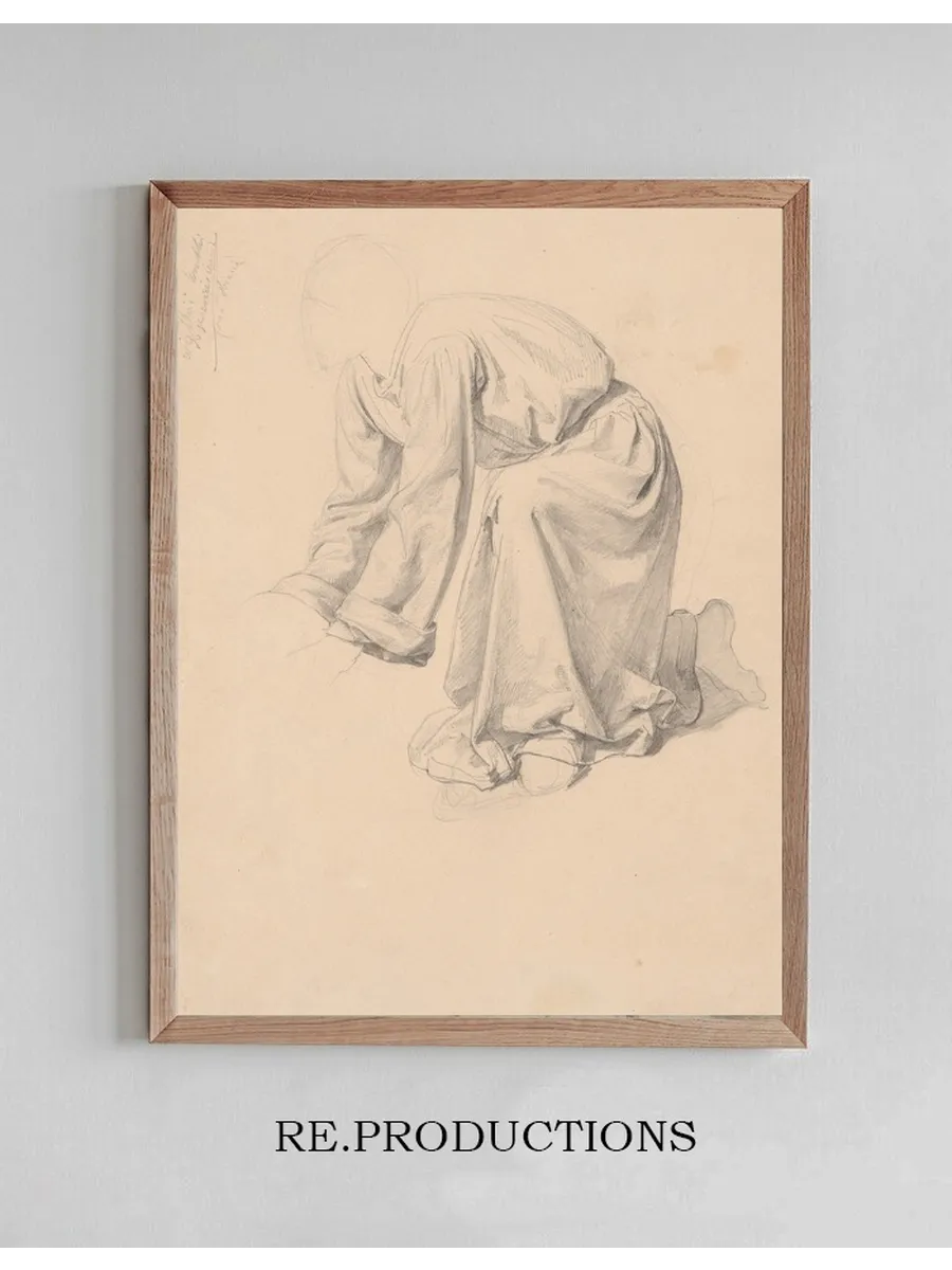 Study of Robes of Joseph of Arimathea to the Painting Entombment