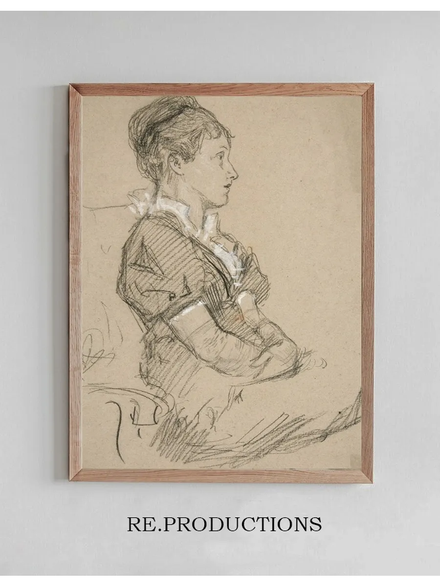 Study of Seated Women (mrs.abbey)