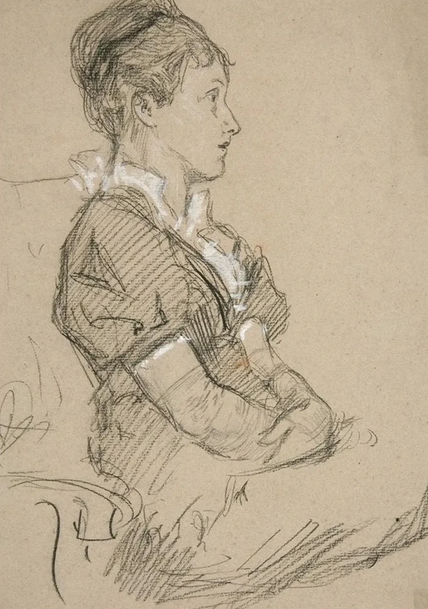 Study of Seated Women (mrs.abbey)