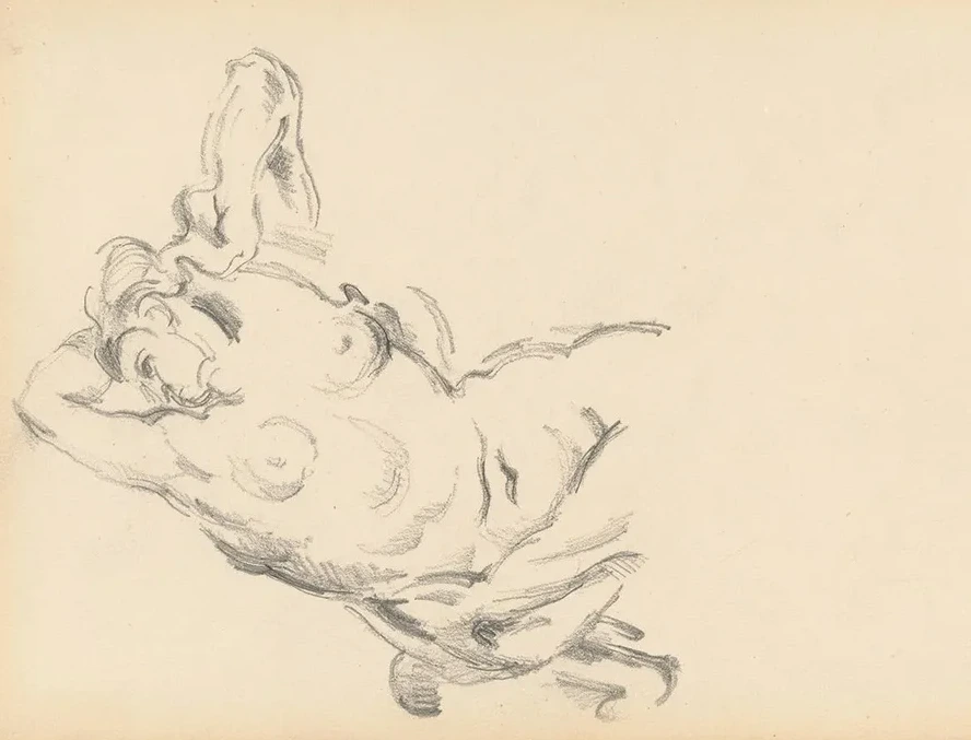 Study of the Allegorical Figure Bellona in Rubens The Apotheosis of Henri IV II