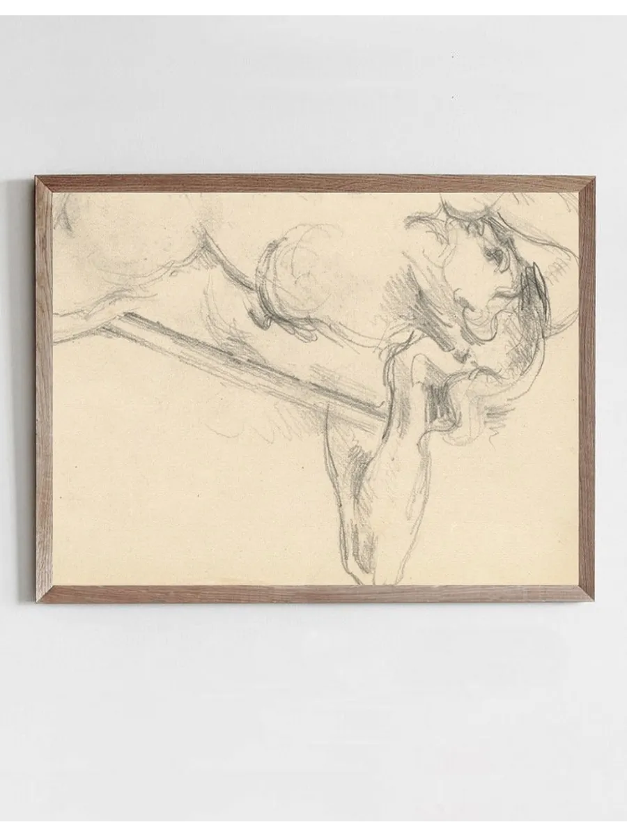 Study of the Allegorical Figure Bellona in Rubens The Apotheosis of Henri IV