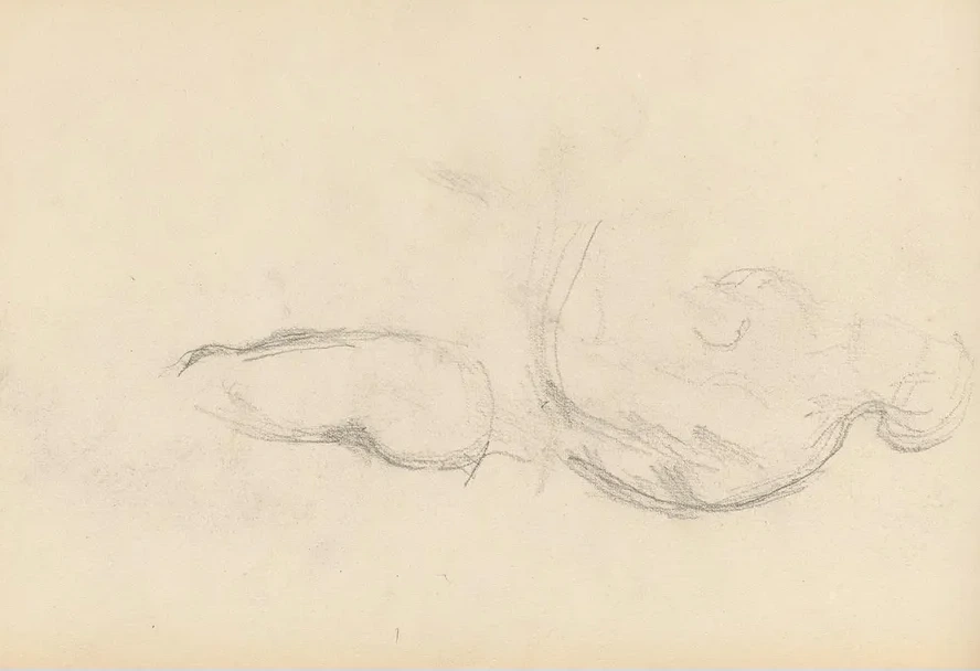Study of the Allegorical Figure of Health in Rubens The Birth of Louis XIII