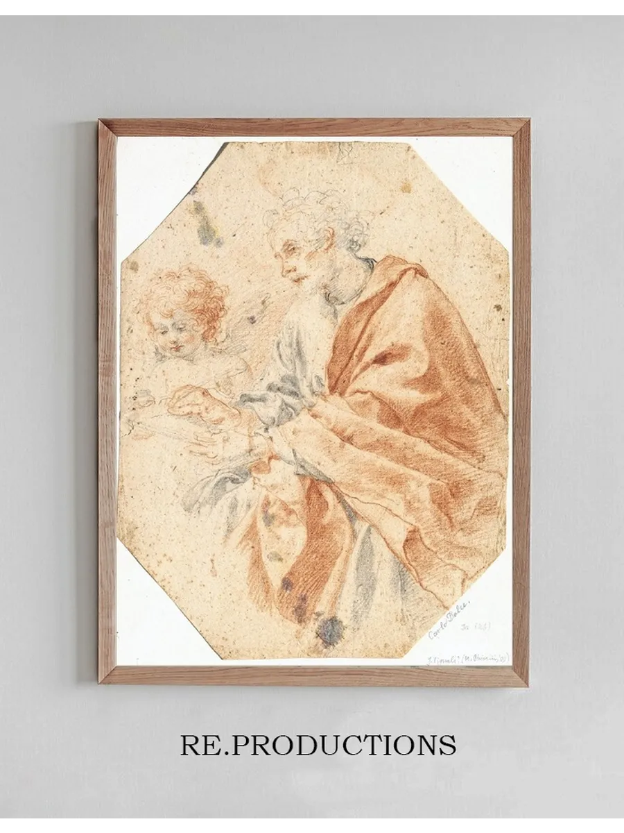 Study of the Evangelist Matthew and the Angel