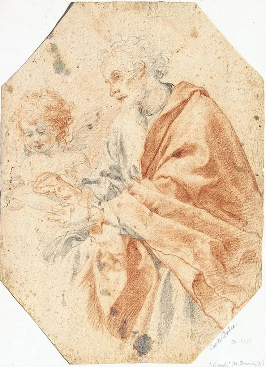 Study of the Evangelist Matthew and the Angel
