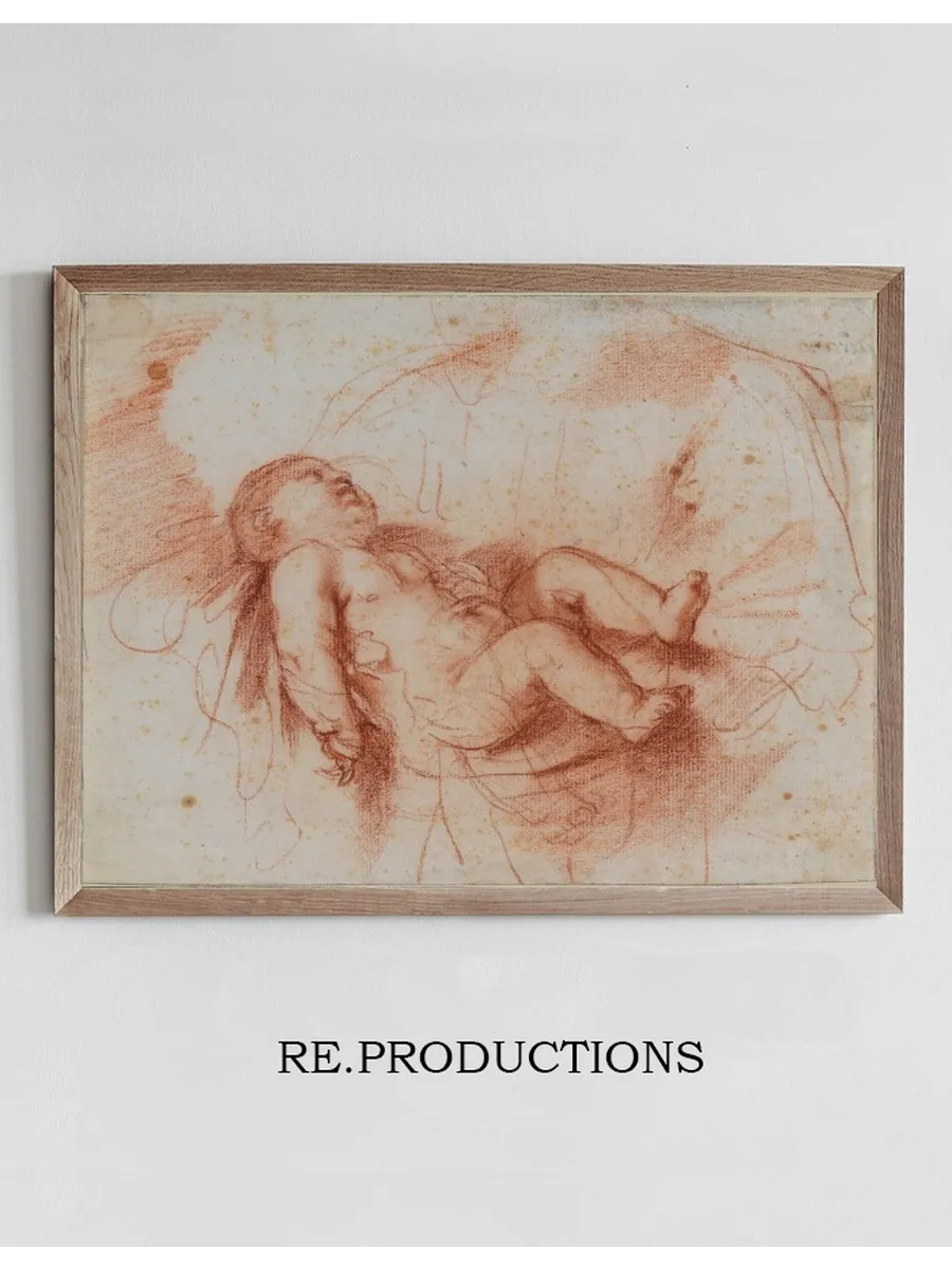 Study of the Infant Christ Child Held by Saint Simeon
