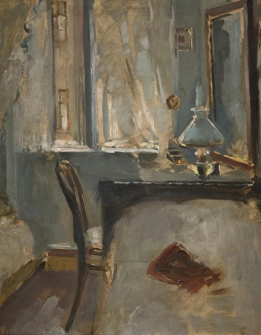 Study of the Interior of the Artist's Studio in Krakow