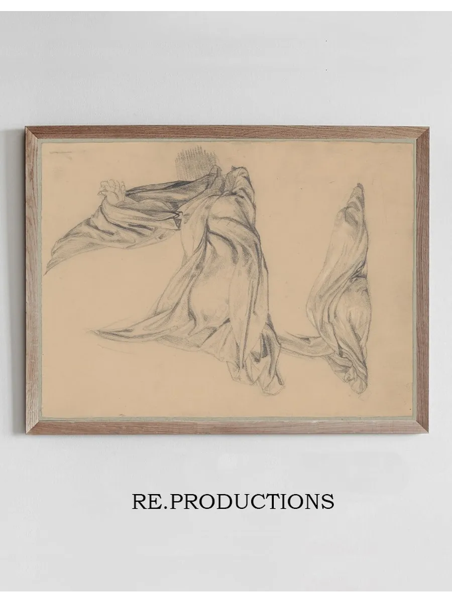 Study of the Robe of St Matthias to the Painting Martyrdom of St Matthias