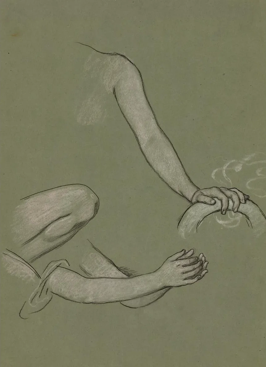 Study of the Arms and Hands of Peace in Peace and Prosperity