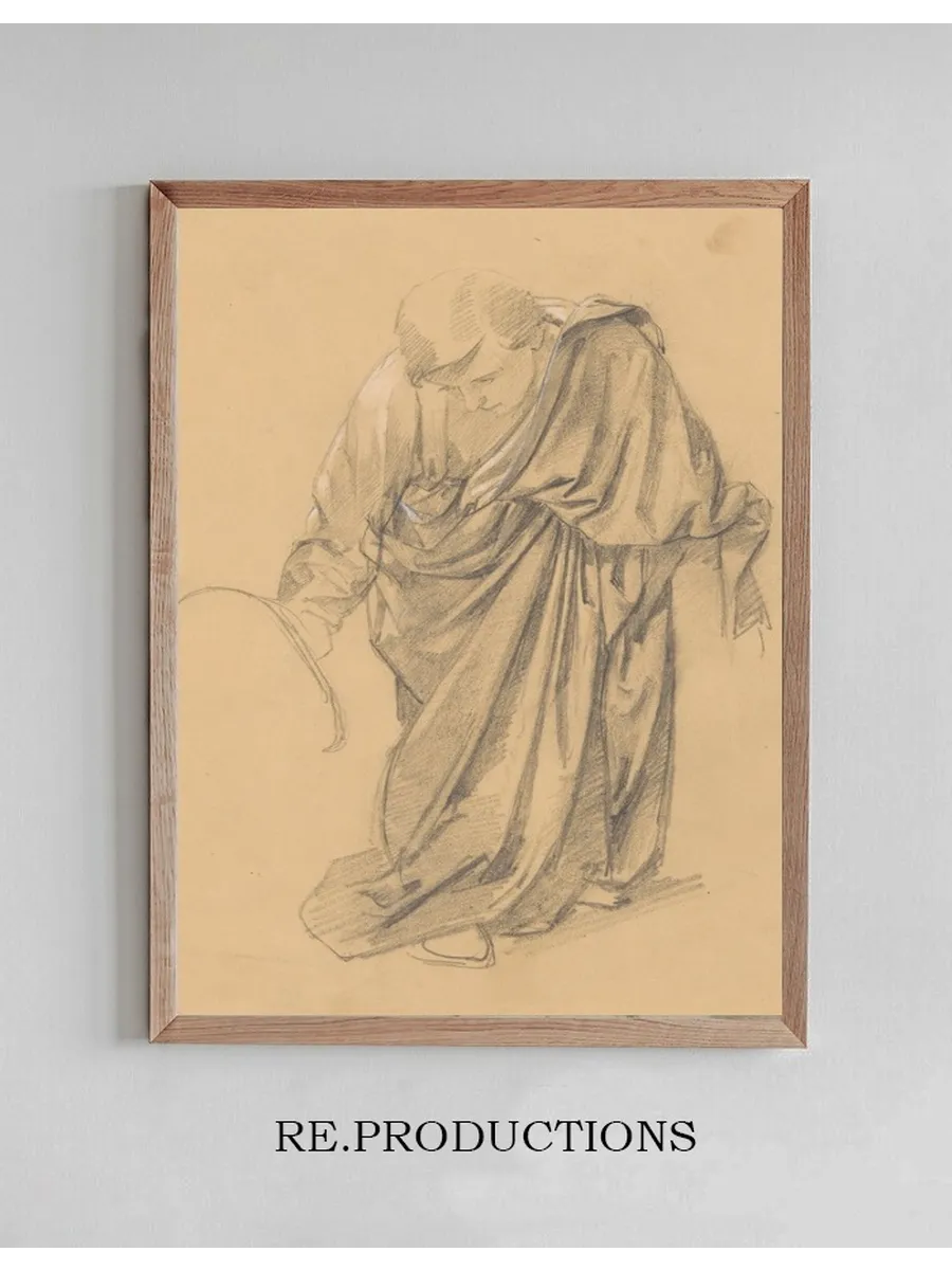 Study of the Figure of St John to the Painting Entombment