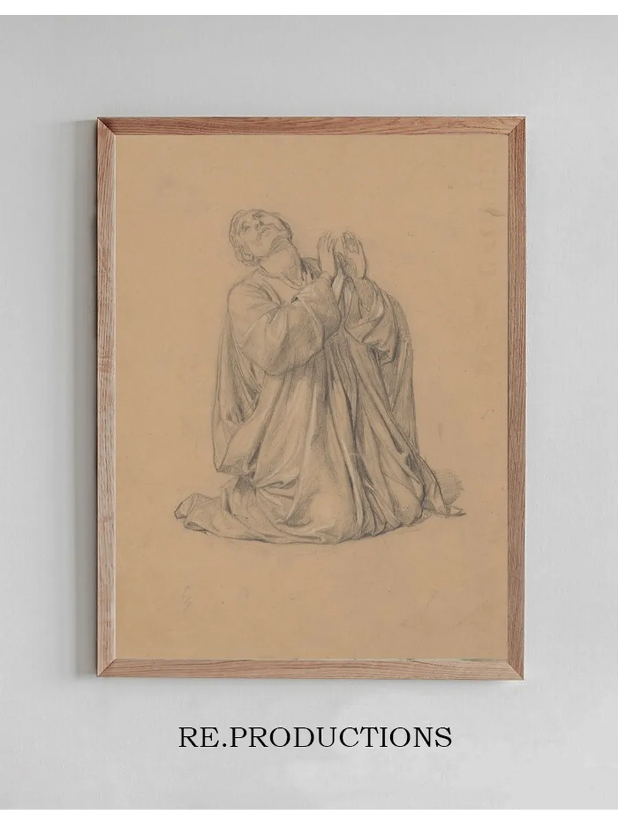 Study of the Figure of St. Matthias to the Painting Martyrdom of St. Matthias