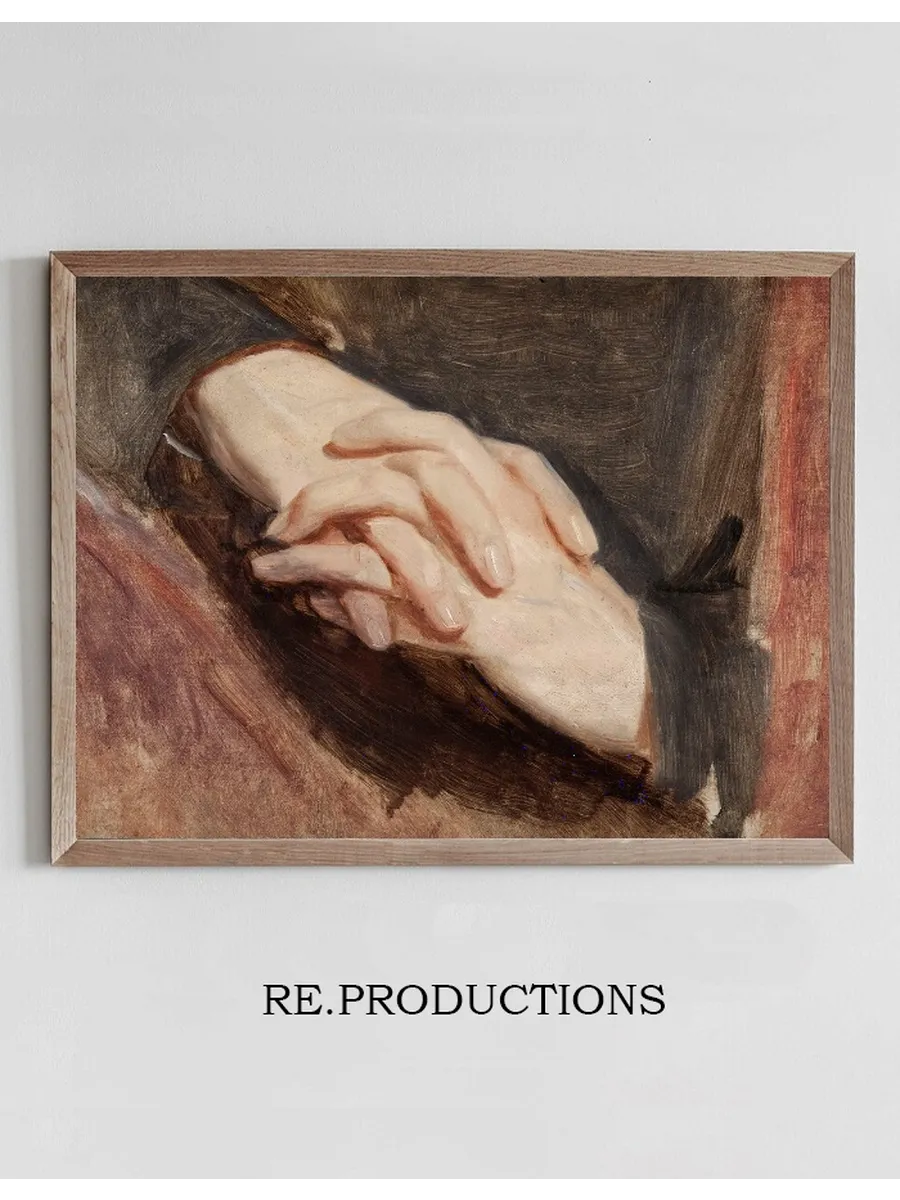 Study of the Hands of Sigismund Augustus for the Painting Death of Barbara Radziwi