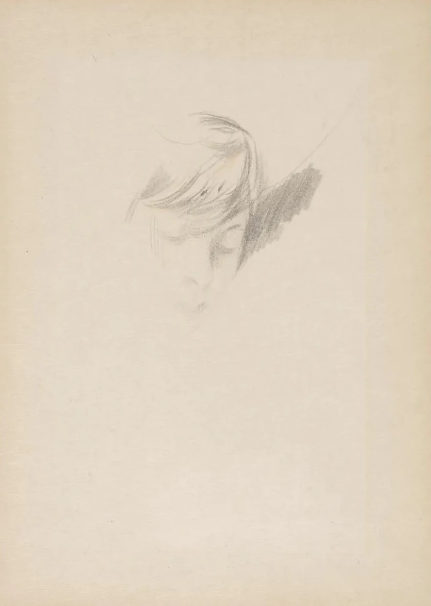 Study of the Head of a Lady