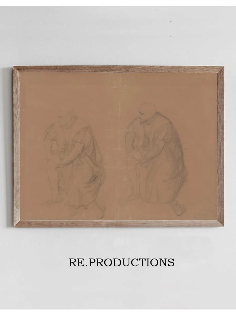 Study of the King's Figure for the Painting Death of Barbara Radziwi