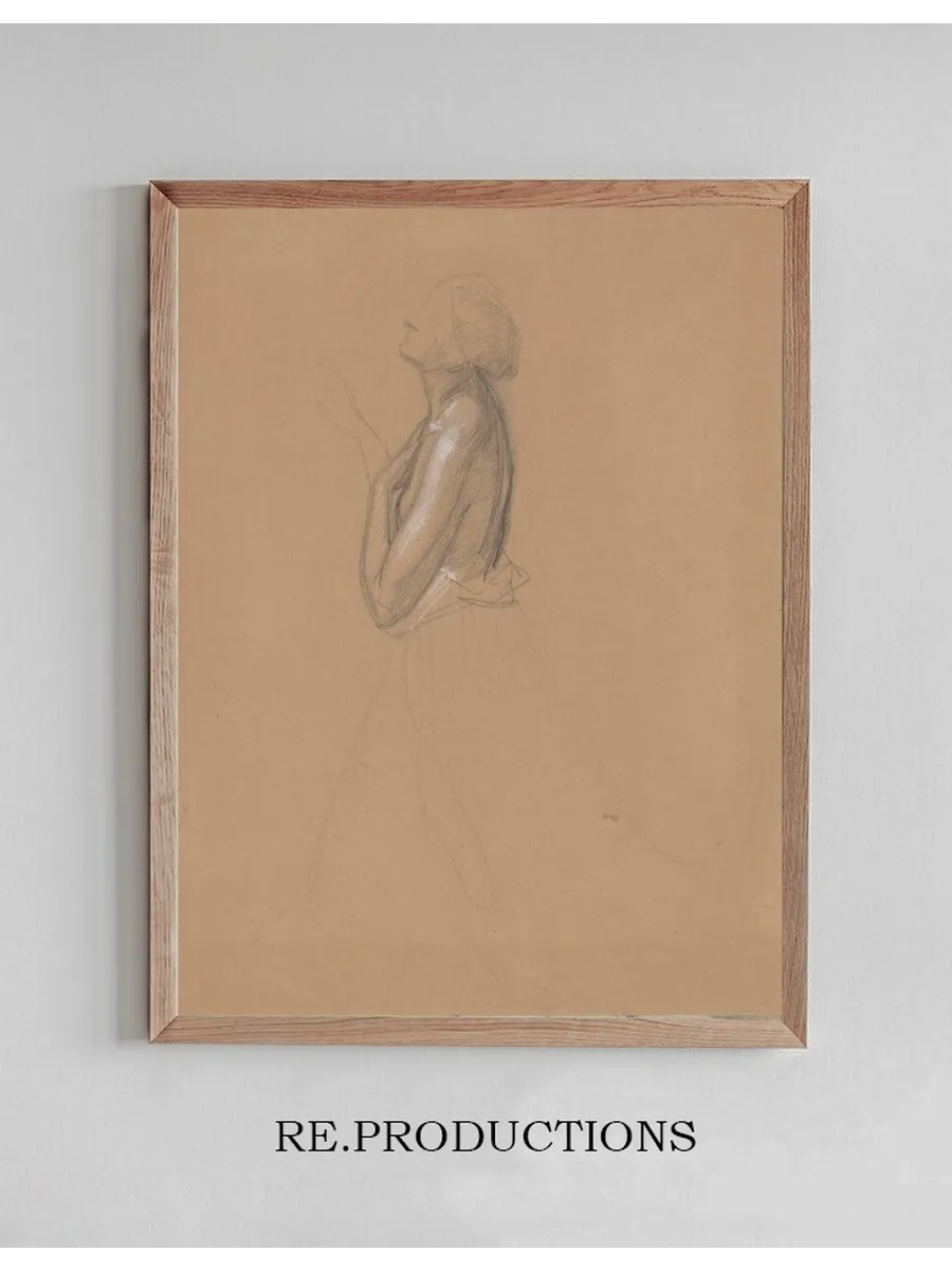 Study of the Queen Figure for the Painting Queen Jadwiga's Oath