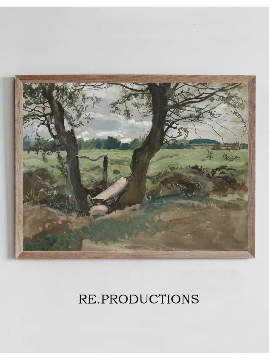 Study of Two Trees and Afield