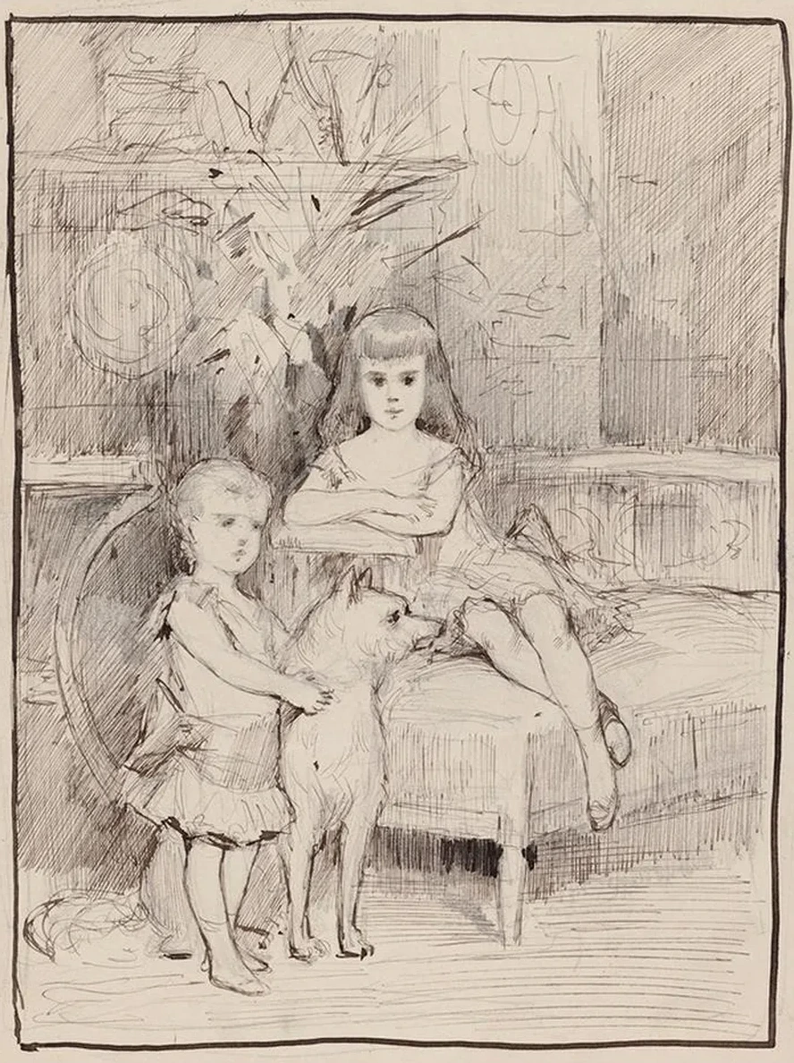 Study, Michael and Xenia, Children of Alexander III
