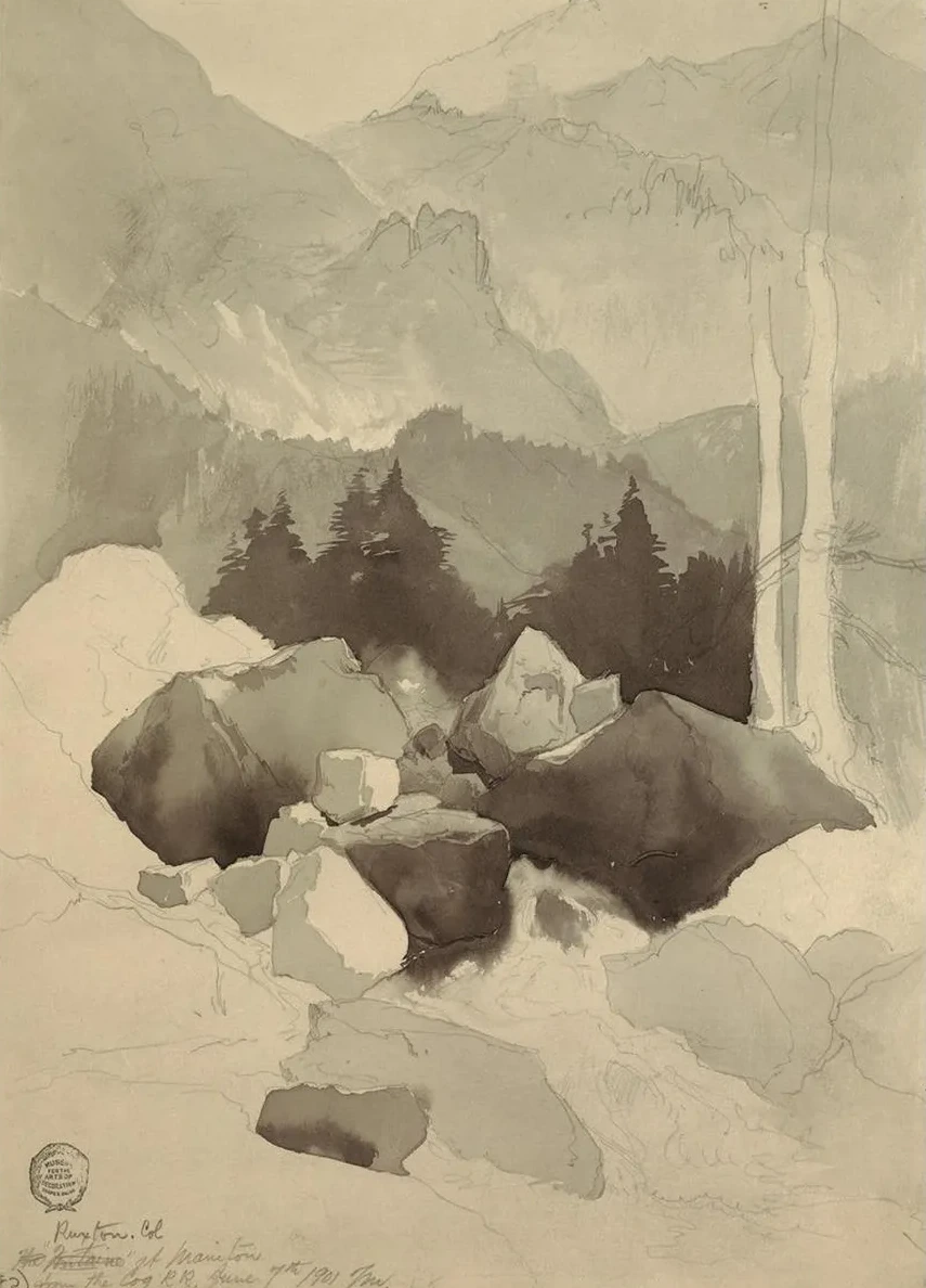 Study, Ruxton, Colorado