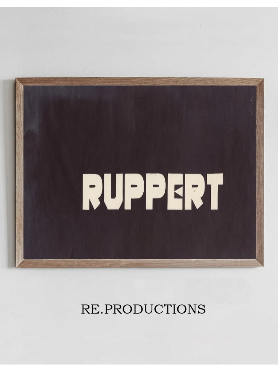 Stylized Logo for Ruppert Beer