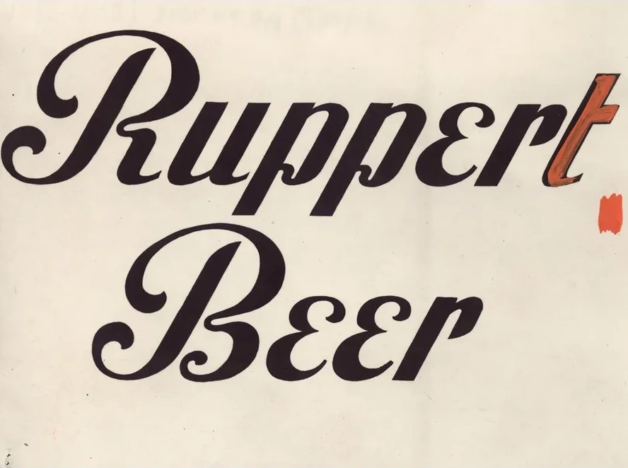 Stylized Logo for Ruppert Beer