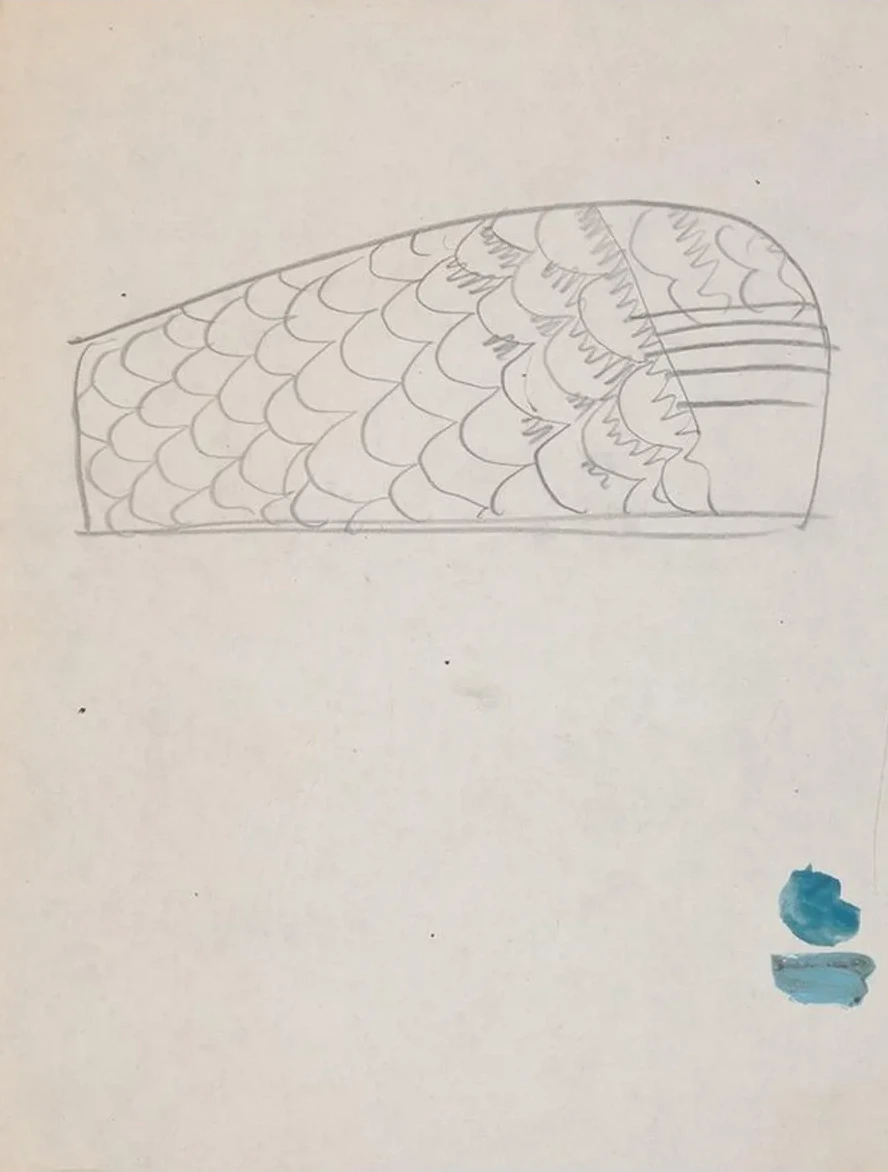 Suggested Treatments of Auditorium for Theatre and Concert Hall, New York World's Fair 1939. Sketch for Unlett