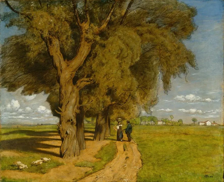 Summer (landscape Near Karlsruhe)
