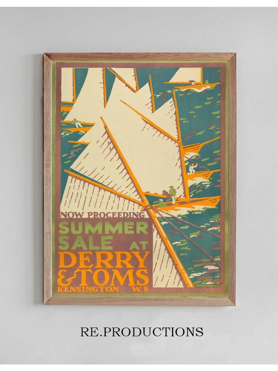 Summer Sale at Derry and Tom's, London