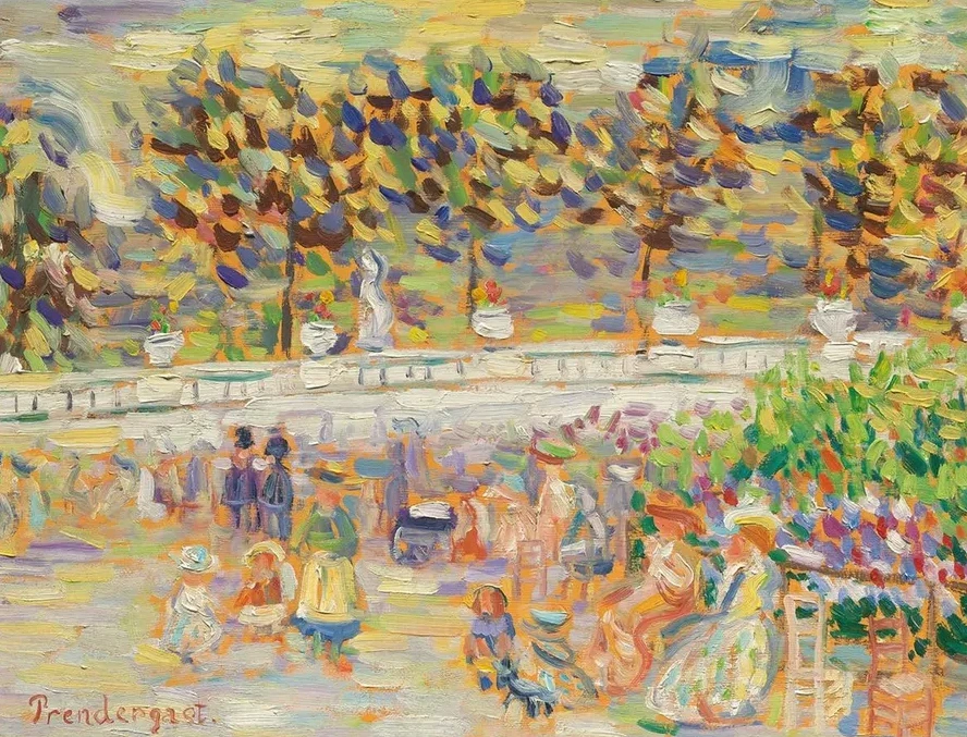 Summer in the Park, Jardin du Luxembourg, Paris