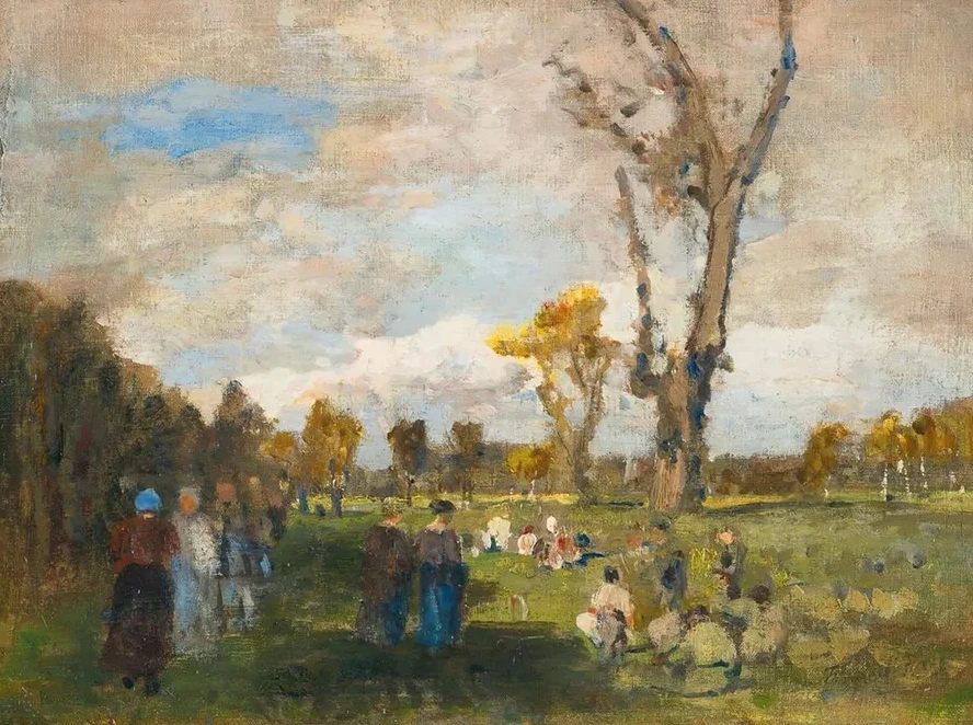 Sunday In The Prater Gardens