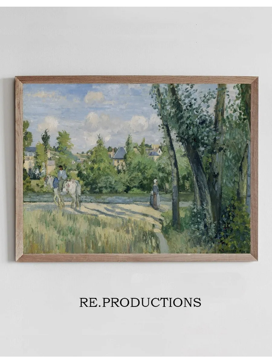 Sunlight on the Road, Pontoise