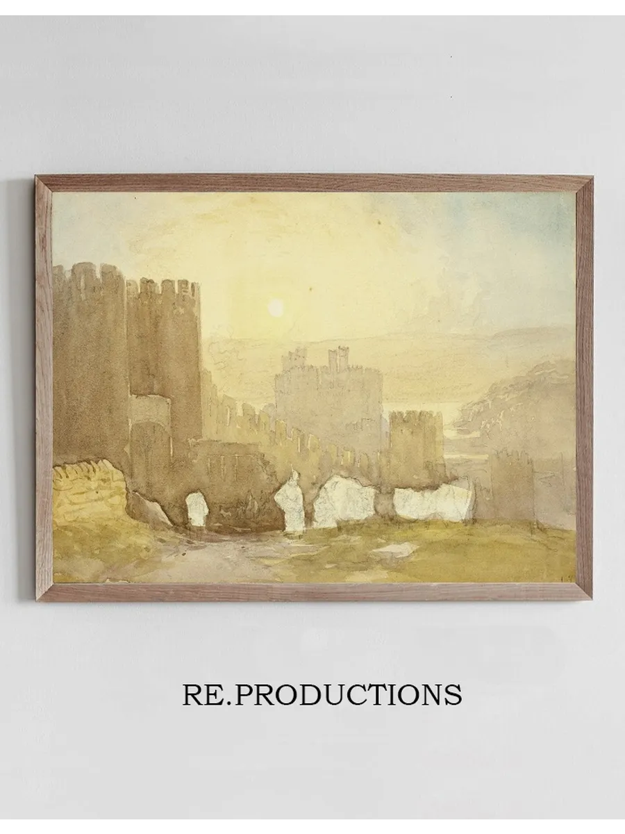 Sunrise, Conway Castle