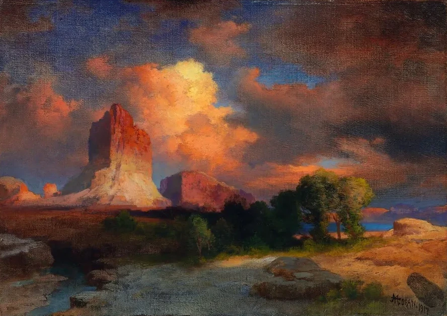 Sunset Cloud, Green River, Wyoming