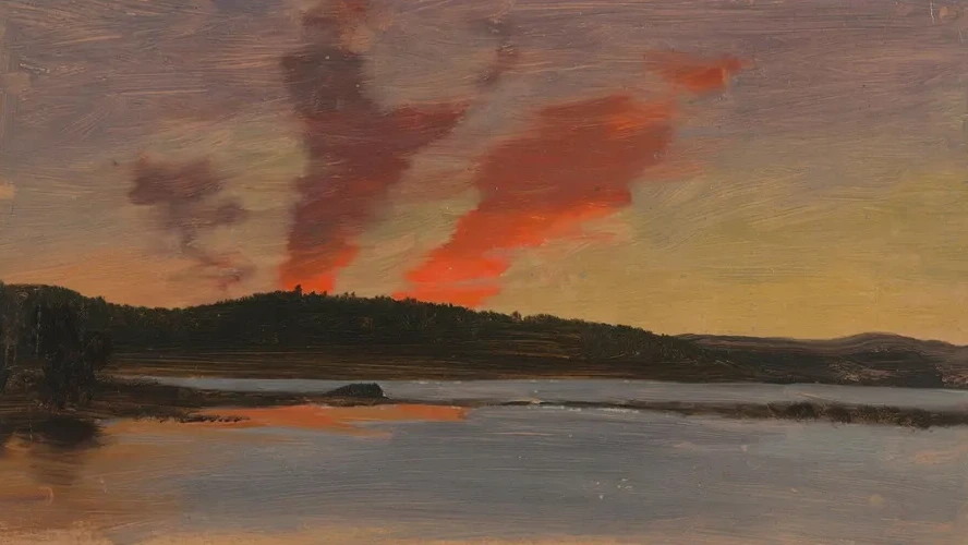 Sunset Near Bar Harbor, Maine