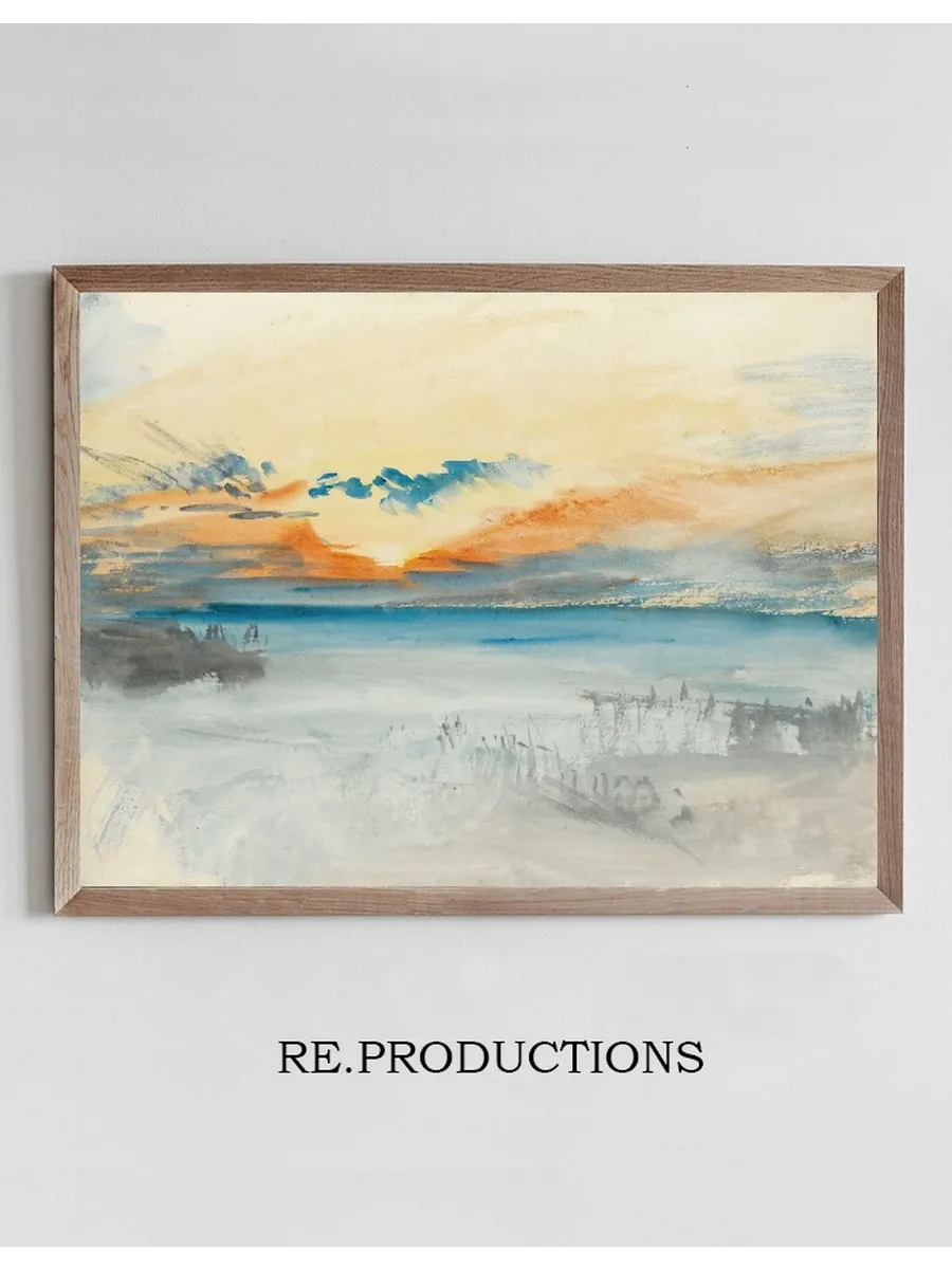 Sunset Over Water