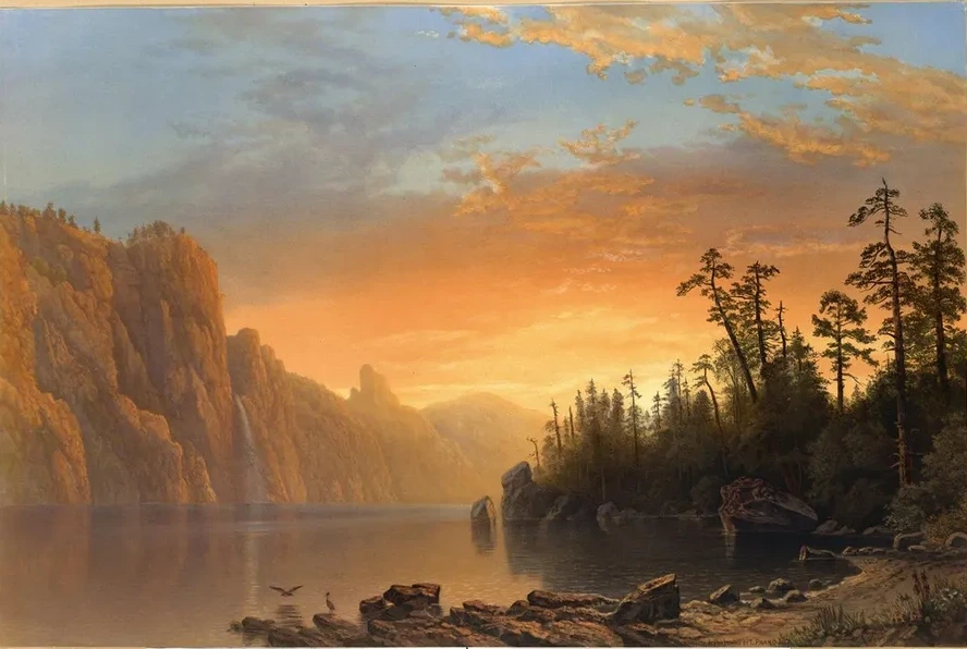 Sunset in California