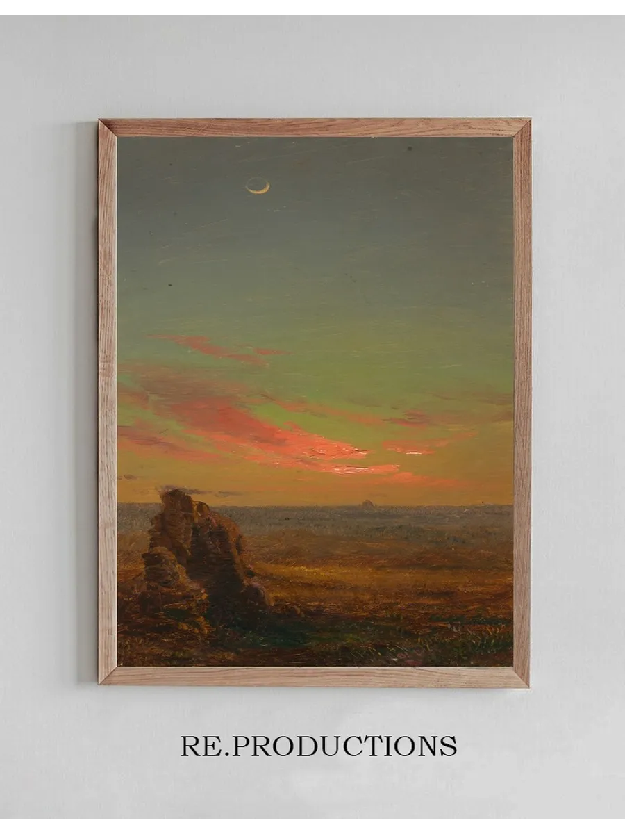 Sunset near Rome