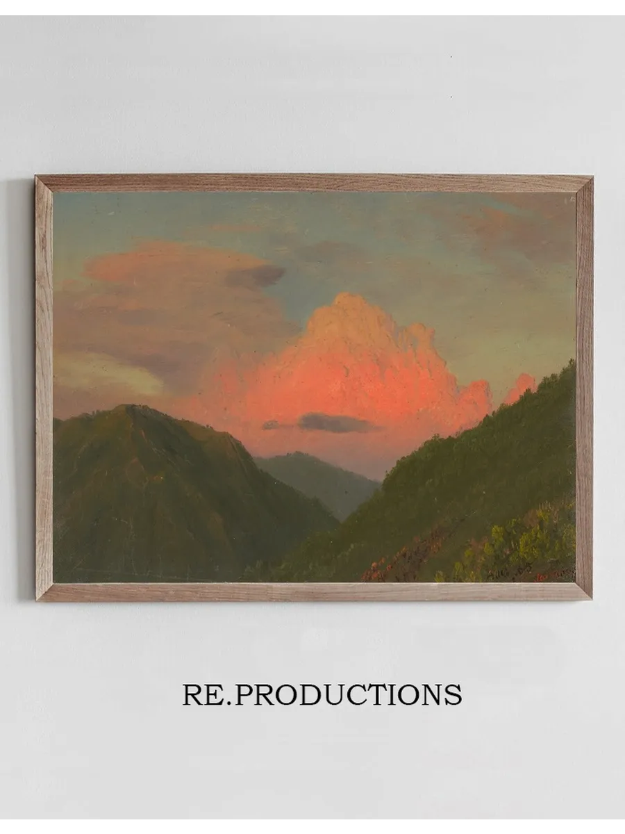 Sunset over Hilltops, Jamaica, West Indies