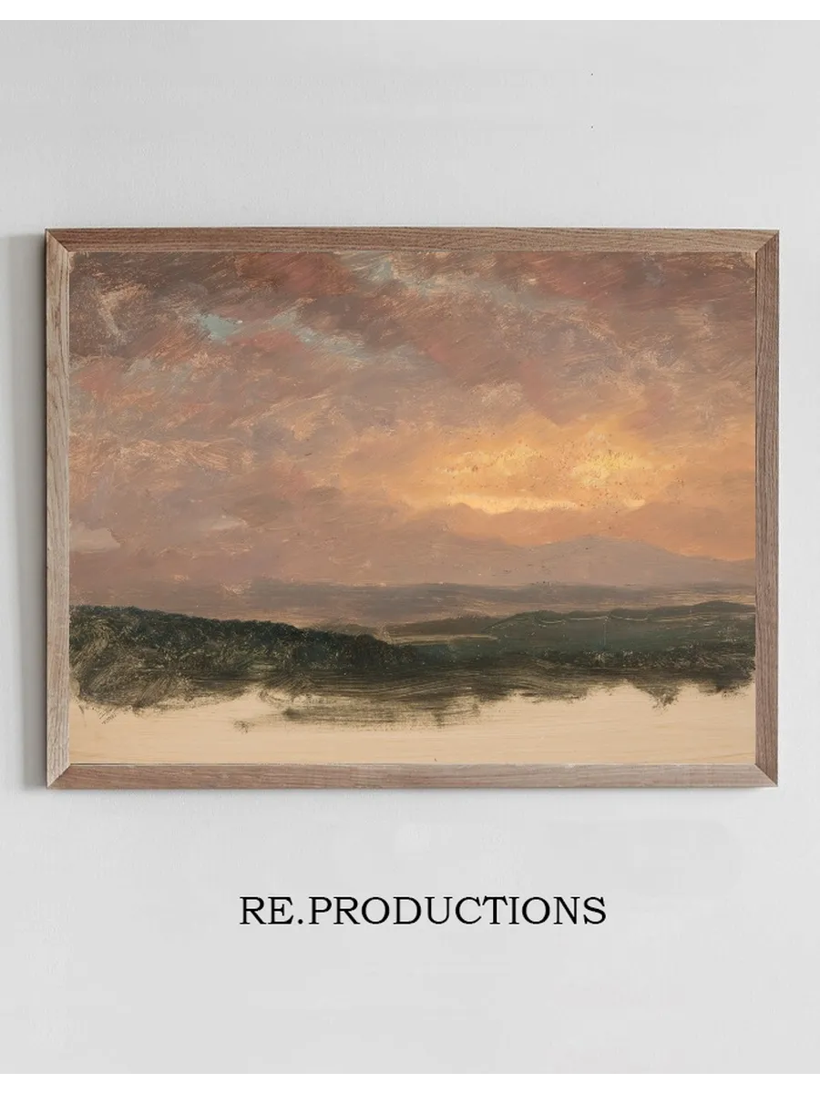 Sunset Over the Catskills
