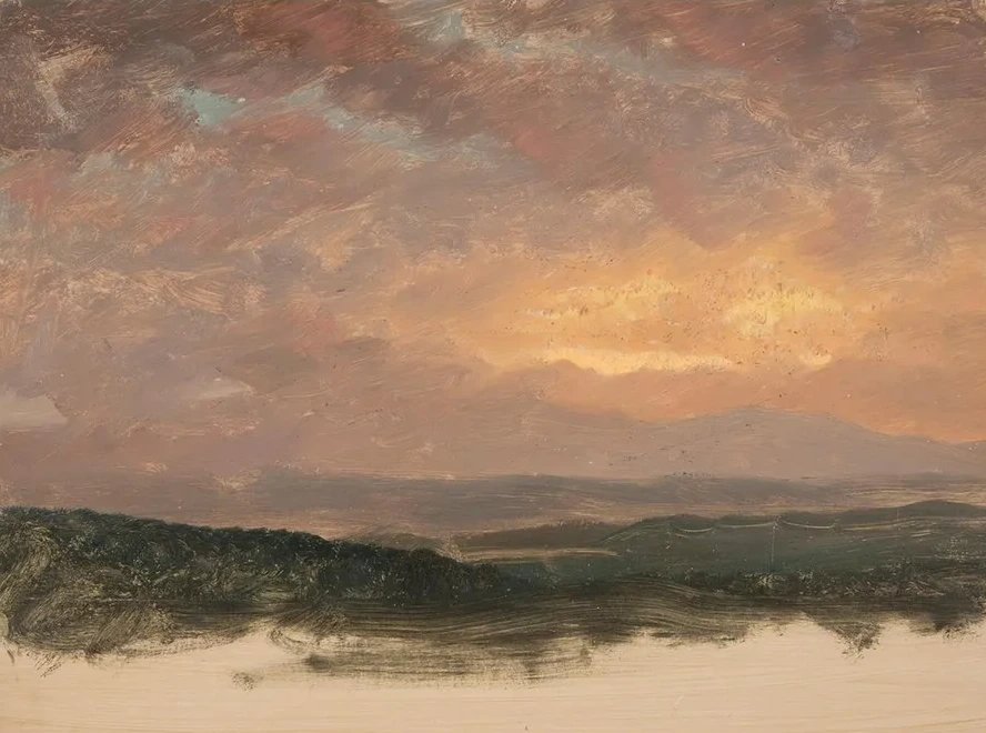 Sunset Over the Catskills
