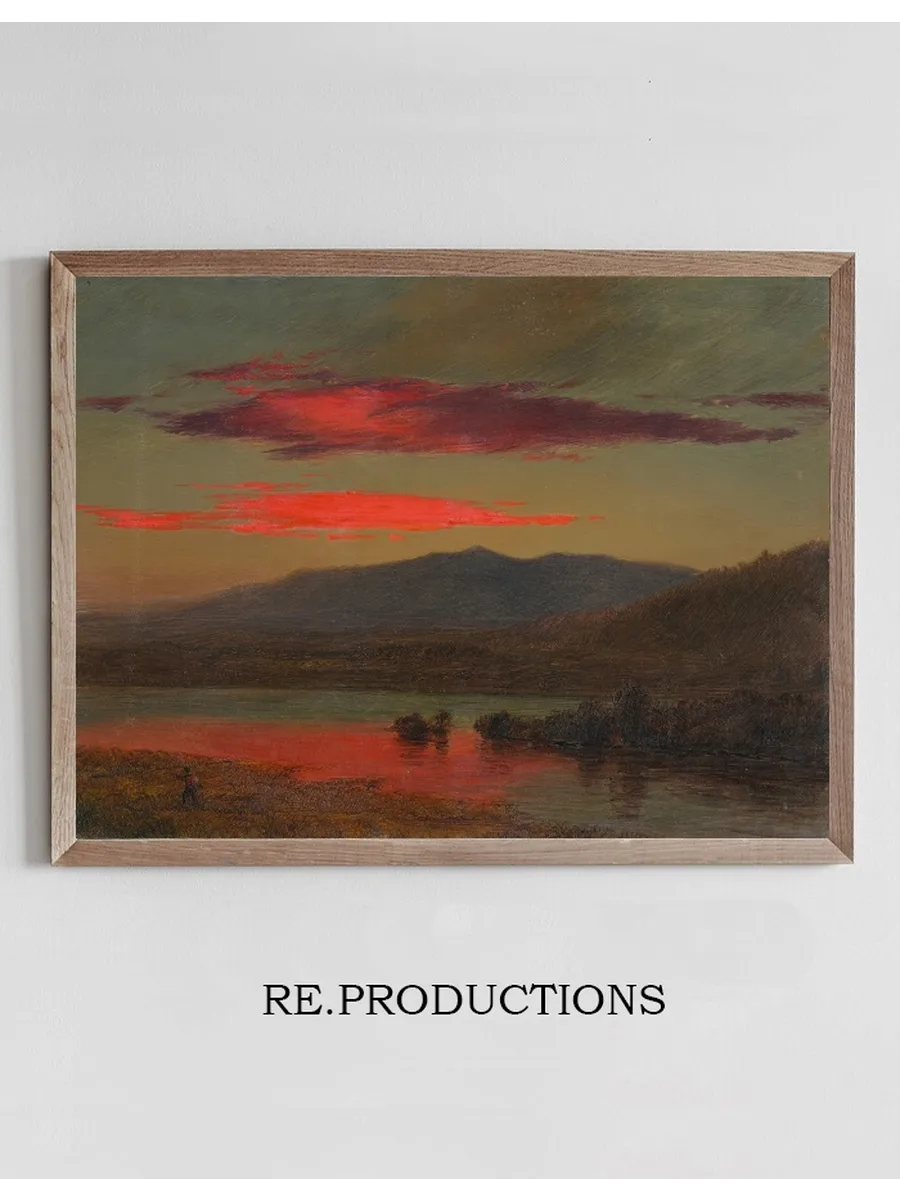 Sunset, Hudson, New York